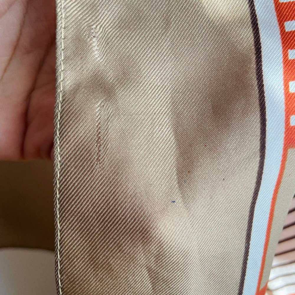 Vintage Brown Italian Scarf - Picture 5 of 5